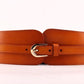 100% Cowskin Wide Belt For Women High Quality Ceinture Femme Elastic Waistband Female Vintage Genuine Leather Belt Buckles as photo 75cm