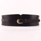 100% Cowskin Wide Belt For Women High Quality Ceinture Femme Elastic Waistband Female Vintage Genuine Leather Belt Buckles