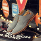 2017 Vente Chaude De Mode Hommes En Daim En Cuir Gray