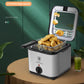 Friteuse Électrique Multifonctionnelle avec Brochette | AOMshop
