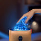 "AOMshop - Humidificateur à flamme 3D de 200ml avec diffuseur d'arômes et télécommande"