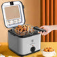 Friteuse Électrique Multifonctionnelle avec Brochette | AOMshop
