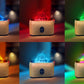 "AOMshop - Humidificateur à flamme 3D de 200ml avec diffuseur d'arômes et télécommande"