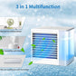 "AOMshop - Mini climatiseur portable 3 en 1 puissant et léger pour chambre, bureau et cuisine"