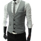 AOMshop - Gilet Costume Homme