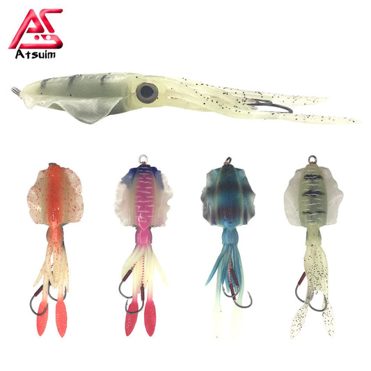 AOMshop - Leurre de pêche au calmar et à la seiche (1PC/60g)