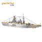 AOMshop - Puzzle 3D Métal Nagato Class Battleship MMZ Piececool