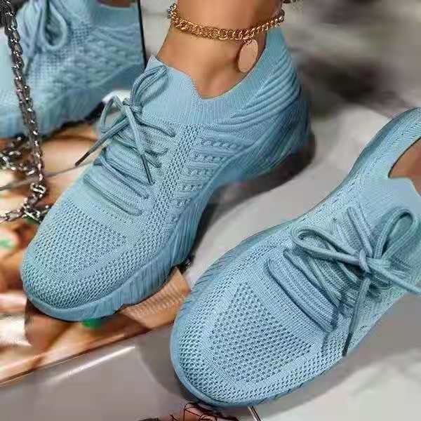 AOMshop - Sneakers Shoes 2022 Fashion pour Femmes light blue