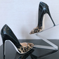 Achat de chaussures à talons léopard sexy sur AOMshop