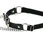 Acheter le Sex Heart Chain Elastic Leather Irregular Garter Belt - AOMshop