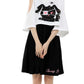 Acheter une Robe de Lapin Kawaii Lolita Japonaise 2022 en Deux Pièces Short Sleeve