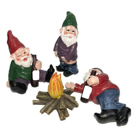 Achetez 4 figurines Miniatures de Nains de Jardin pour Décoration