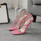 Achetez des chaussures à talons hauts pour soirée - AOMshop Pink