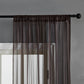 Achetez des écrans de fenêtre en coton et lin de qualité sur AOMshop Brown 100x250cm