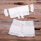 "Achetez en ligne le bikini bohème en crochet pour femmes - AOMshop"