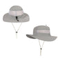 Achetez le chapeau de pêcheur en plein air étanche et anti-UV chez AOMshop Light Grey One size