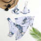 "Achetez le meilleur Three-Piece Swimsuit Leopard Print chez AOMshop"