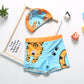 "Achetez le meilleur ensemble de shorts de bain Cartoon Dinosaur sur AOMshop"