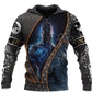 Achetez le sweatshirt à capuche viking 3D Tessffel pour hommes et femmes