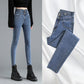 "Achetez les jeans taille haute pour femme - chez AOMshop"