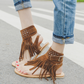 Achetez les meilleures sandales Boho Gladiator - AOMshop Brown