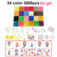 Achetez les perles magiques d'eau DIY pour enfants chez AOMshop Girl 3000pcs