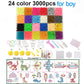 Achetez les perles magiques d'eau DIY pour enfants chez AOMshop boy 3000pcs