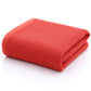 Achetez nos serviettes de visage en nid d'abeille 100% coton - AOMshop Red 70x140cm