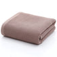 Achetez nos serviettes de visage en nid d'abeille 100% coton - AOMshop Coffee 70x140cm