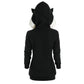 Achetez un Plush Cat Ears Hooded Plush Sweater - AOMshop