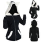 Achetez un Plush Cat Ears Hooded Plush Sweater - AOMshop