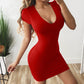 Achetez une robe sexy avec des fesses galbées - AOMshop