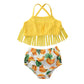 Achetez votre Banana Print Tassel Swimsuit pour Femmes | AOMshop