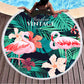 Achetez votre Round Printed Beach Towel sur AOMshop 4style 150cmx150cm