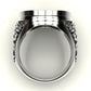 Bague Homme Style Punk Cool Rome Soldier Horse Dragon - Bijoux Mode