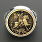 Bague Homme Style Punk Cool Rome Soldier Horse Dragon - Bijoux Mode
