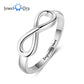 Bague Infinity Love Knot pour Femme Personnalisée