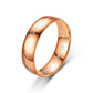 Bague Midi en acier titane Rose