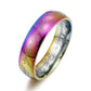 Bague Midi en acier titane Multi