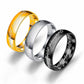 Bague Midi en acier titane