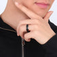"Bague en carbure de tungstène pour homme Vnox