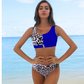 Bikini Zipper Femme - Maillot de Bain Européen et Américain | AOMshop Navy Blue