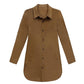 Blouses Longues Femme en Mousseline de Soie