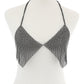 Body Chain Cristal Bijou de corps Bikini Femme