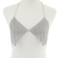 Body Chain Cristal Bijou de corps Bikini Femme
