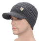 Bonnets d'hiver pour Hommes et Femmes gray hat
