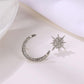 Boucles d'oreilles élégantes en cristal et perles pour femme en gros IFB1544
