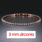 Bracelet Tennis Hip Hop Cristal pour Homme 3/4/5mm Iced Out 3mm H071