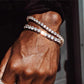 Bracelet Tennis Hip Hop Cristal pour Homme 3/4/5mm Iced Out