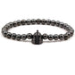 Bracelet boule CZ 6mm pour homme et femme